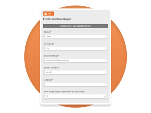 Custom Screening Questions templates