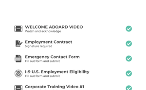 Onboarding-Checklists
