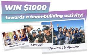 WIN $1000, towards a team-building activity!